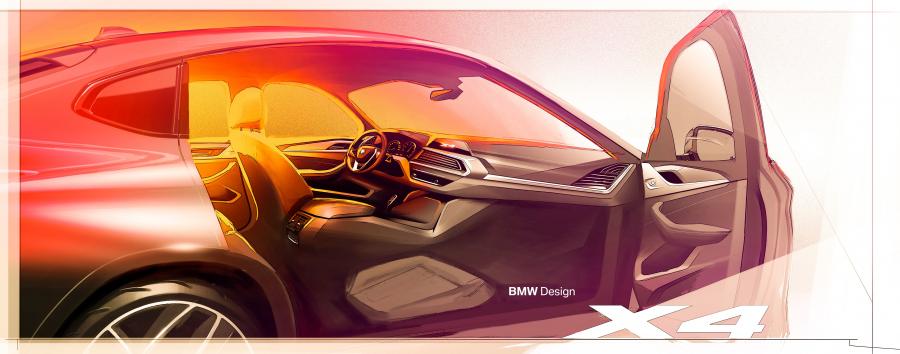 Эскиз BMW X4 M40d (G02) 2018 года  (WW) (фото 60 из 213)